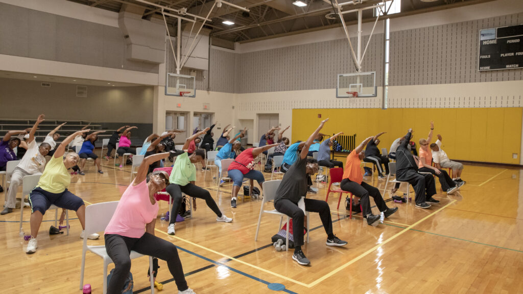 Chair Aerobics: Cycling with Darlina 
